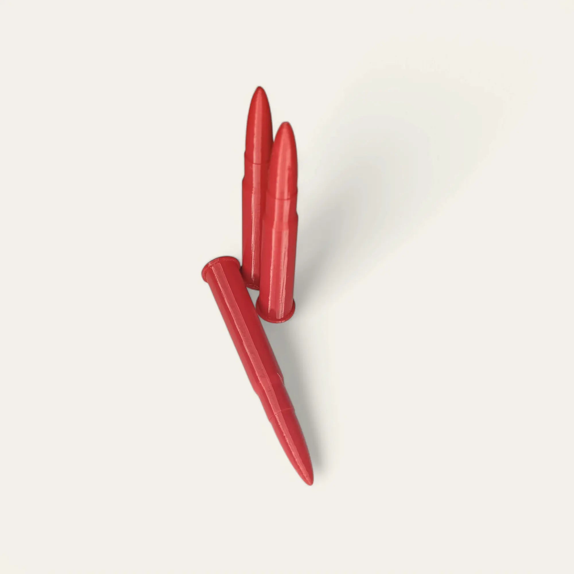 3 Cartouches Amortisseur/Manipulation Rouge en .303 british Impression de liberté