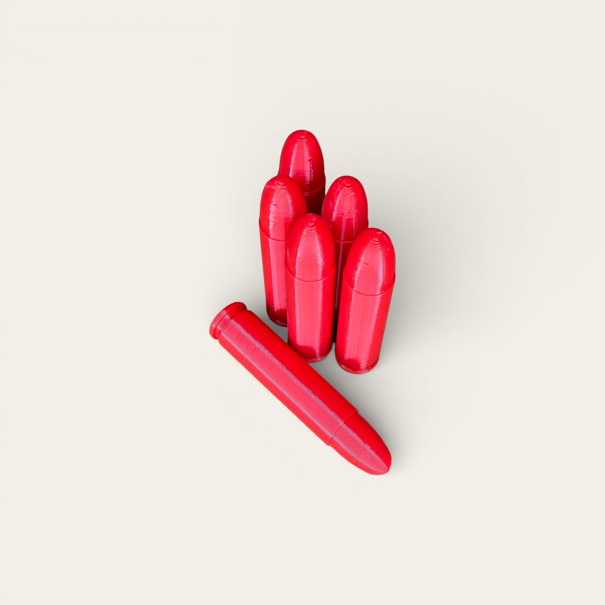 6 Cartouches Amortisseur/Manipulation Rouge en 30m1 - Impression de liberté