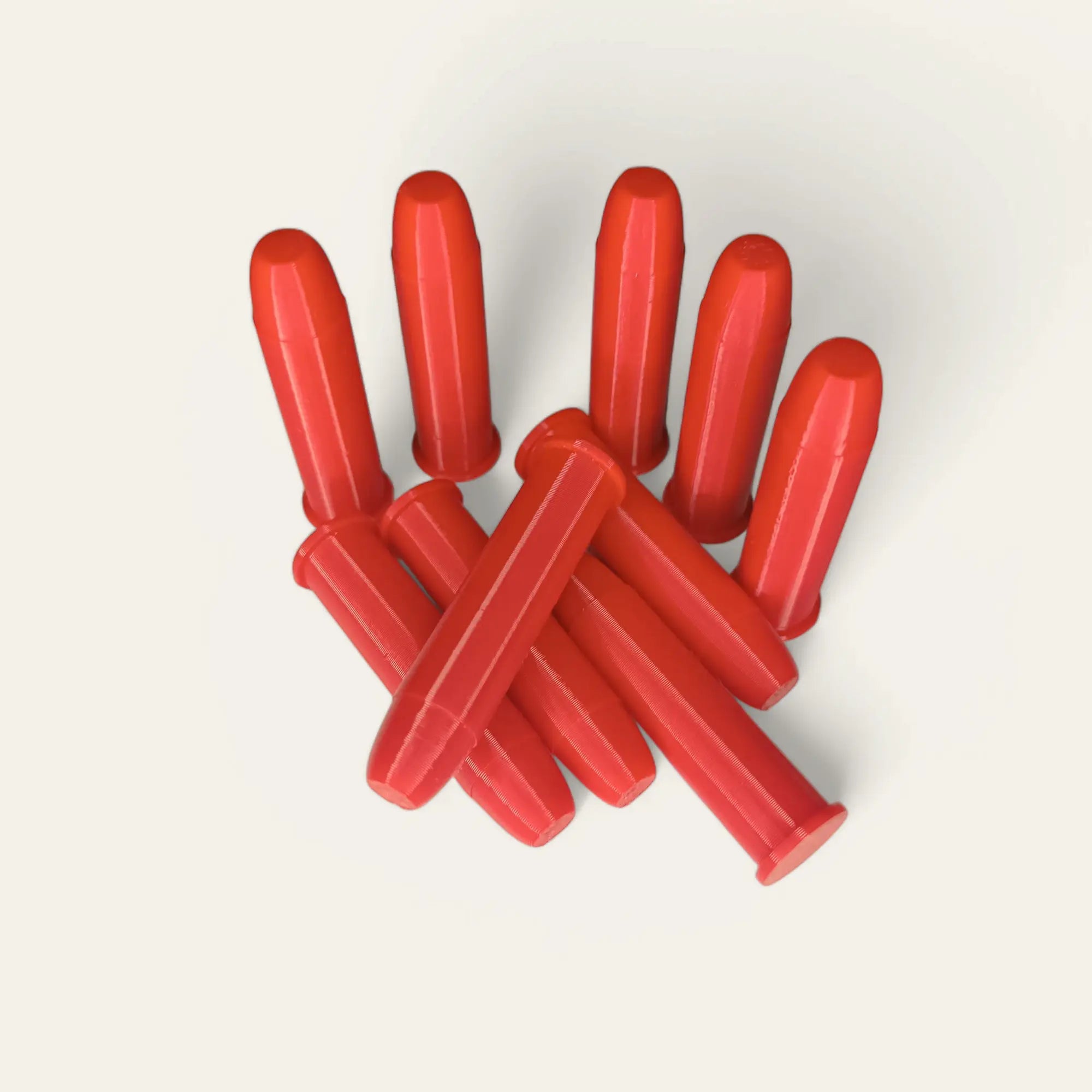 10 Cartouches Amortisseur/Manipulation Rouge en 357 magnum Impression de liberté