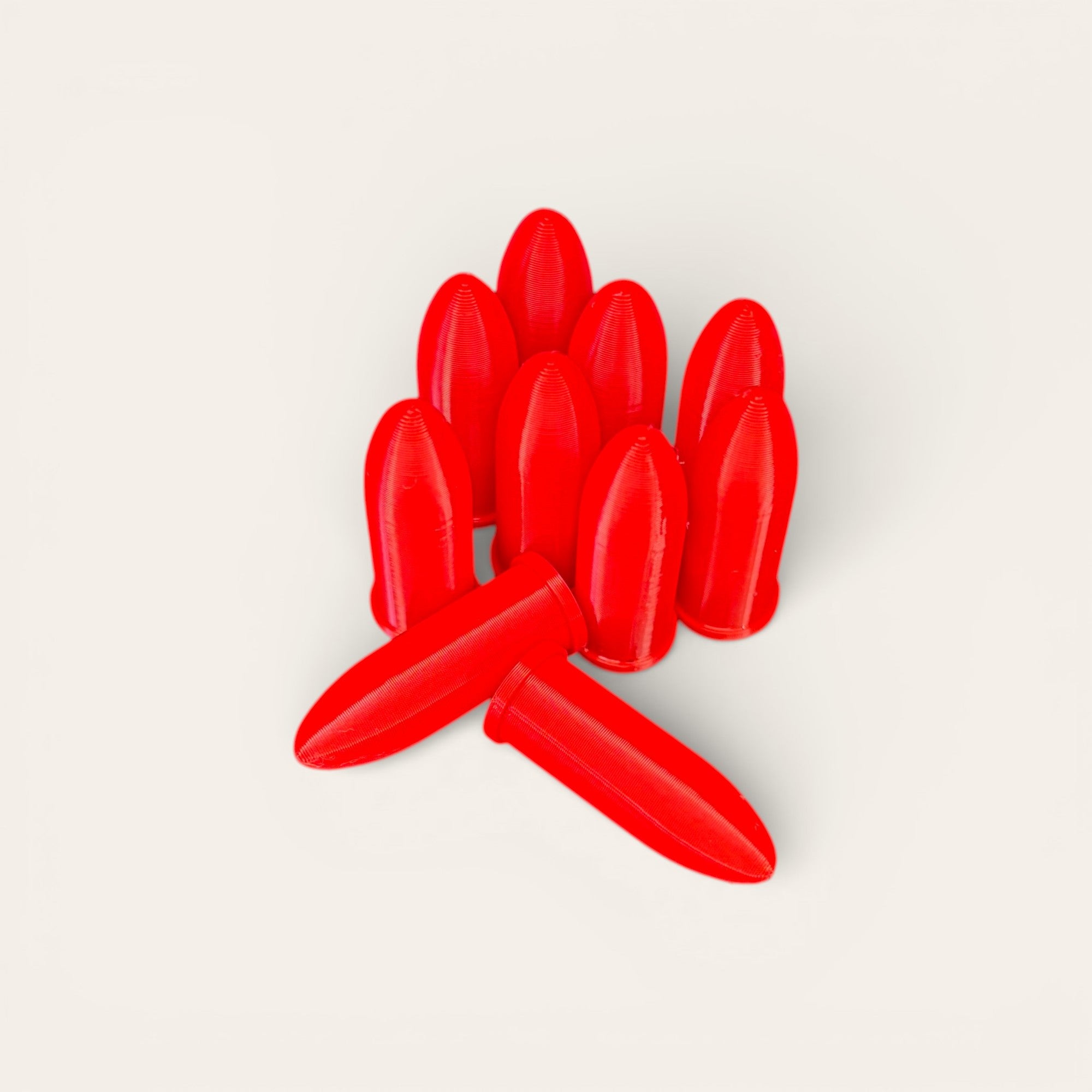 10 Red 8mm92 Shock Absorber/Handling Cartridges