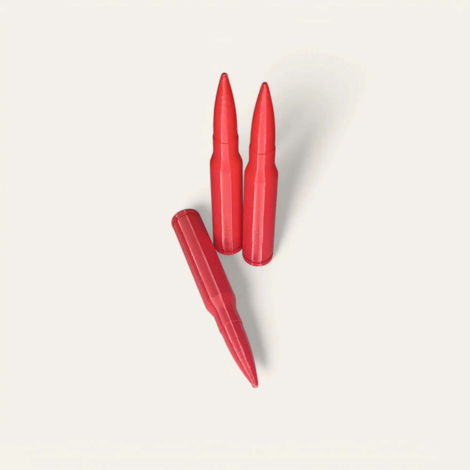 3 Cartouches Amortisseur/Manipulation Rouge en 7.5x54 Impression de liberté