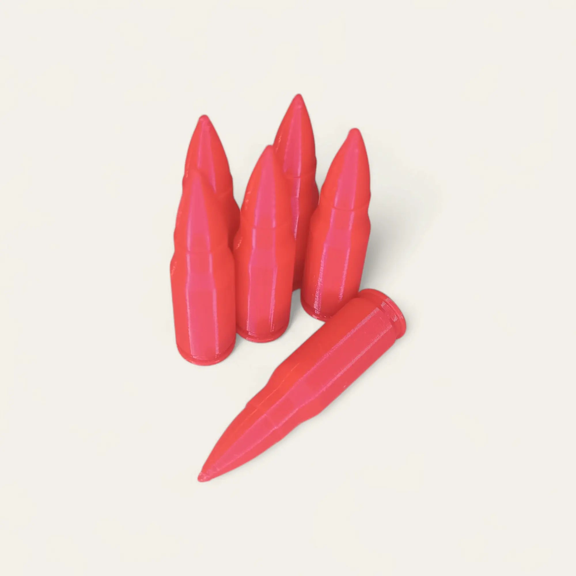 6 Cartouches Amortisseur/Manipulation Rouge en 8mm KURZ (7,92x33) Impression de liberté