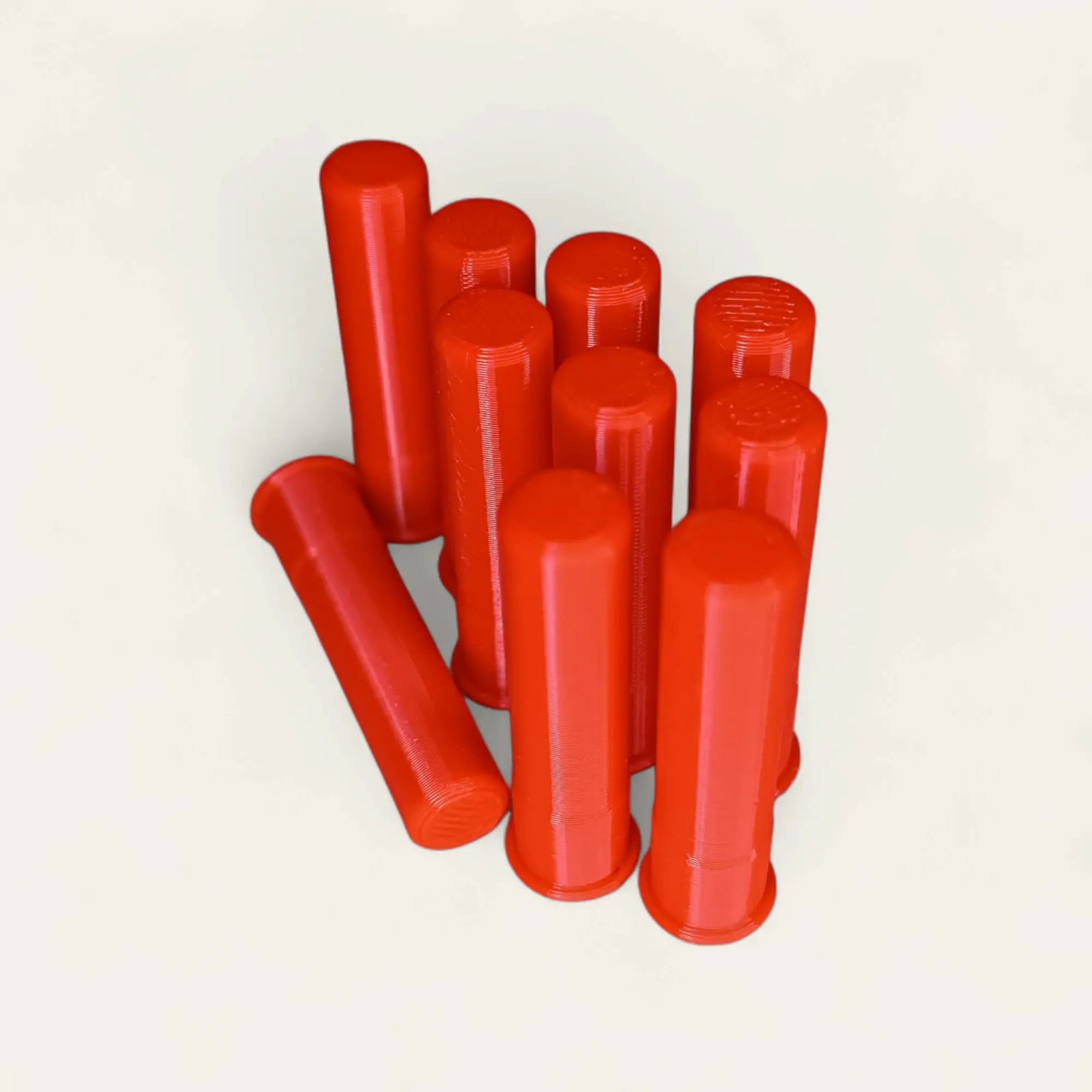 10 Cartouches Amortisseur/Manipulation Rouge en 9mm flobert - Impression de liberté