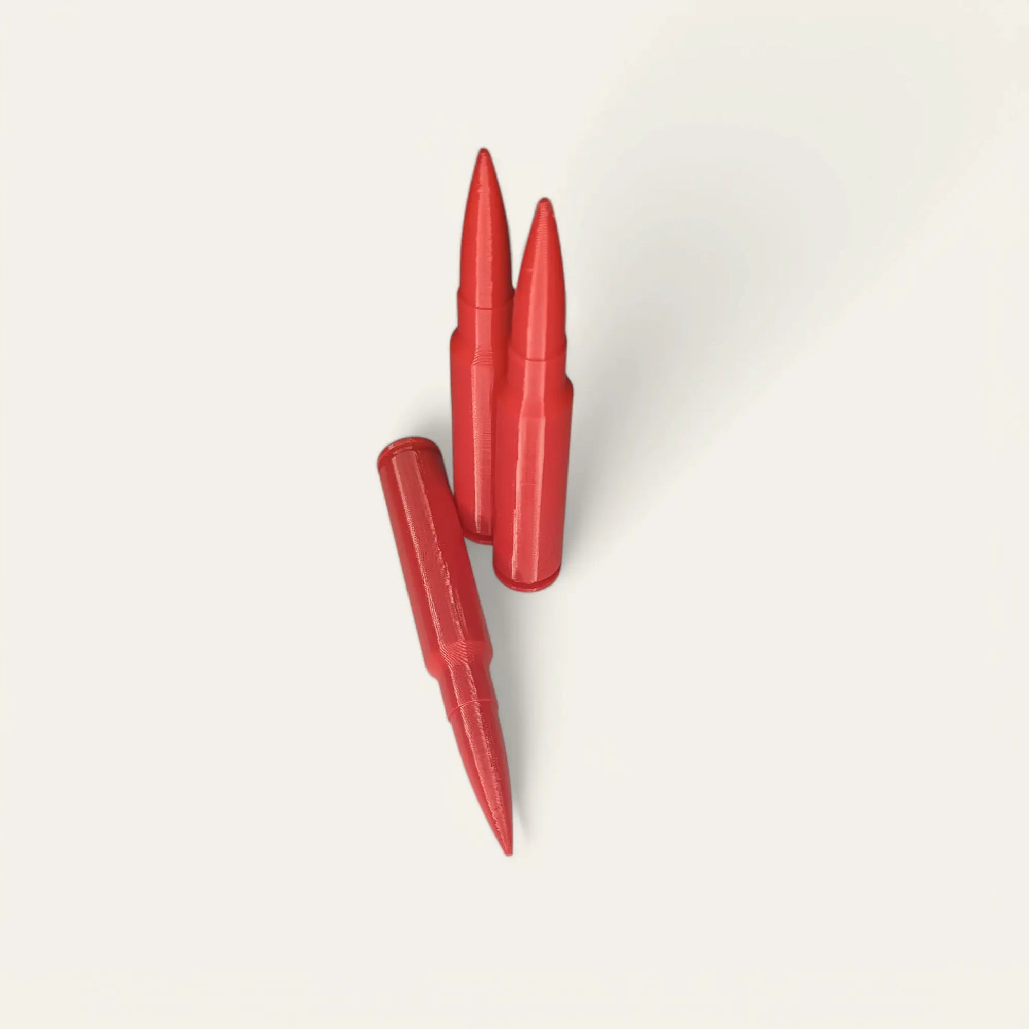 3 Cartouches Amortisseur/Manipulation Rouge en GP11 (7.5x55 Suisses) Impression de liberté