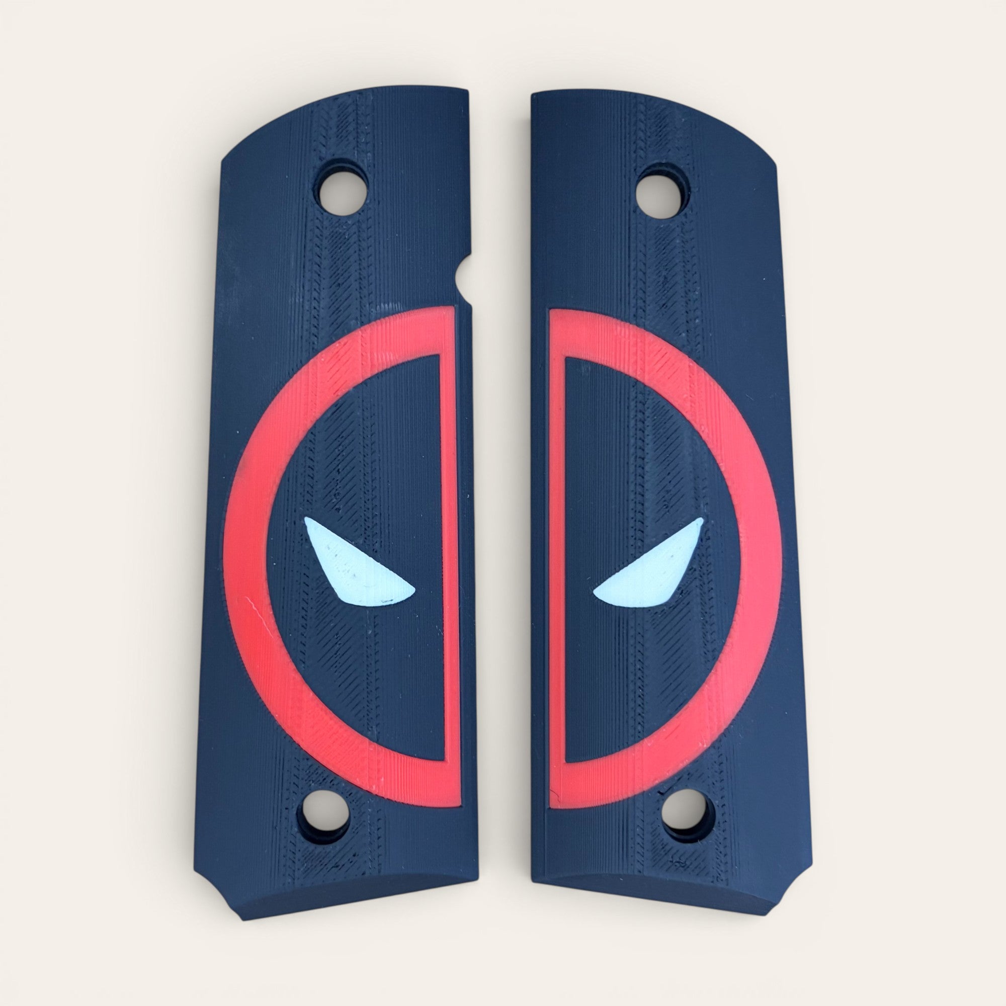 Paire de plaquettes 1911 - Style Deadpool