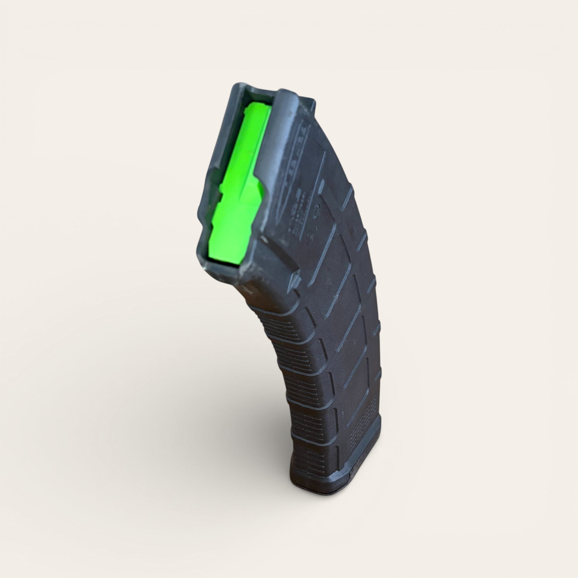 Planchette élévatrice vert fluo pour chargeur Magpul PMAG AK 47 en 7.62x39