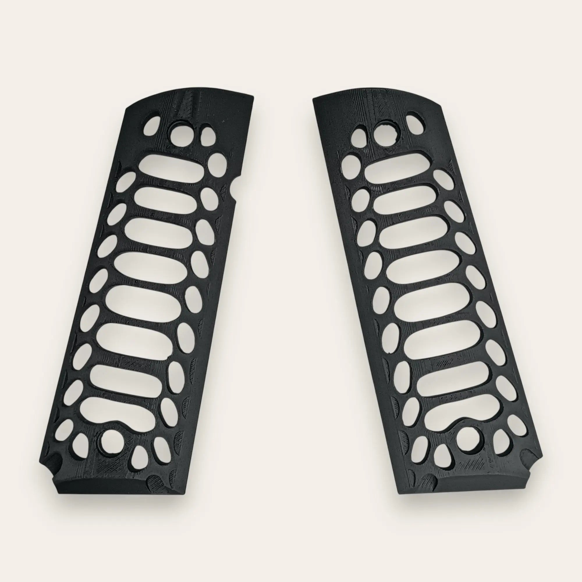 Paire de plaquettes 1911 - squelette - Couleurs au choix - Impression de liberté