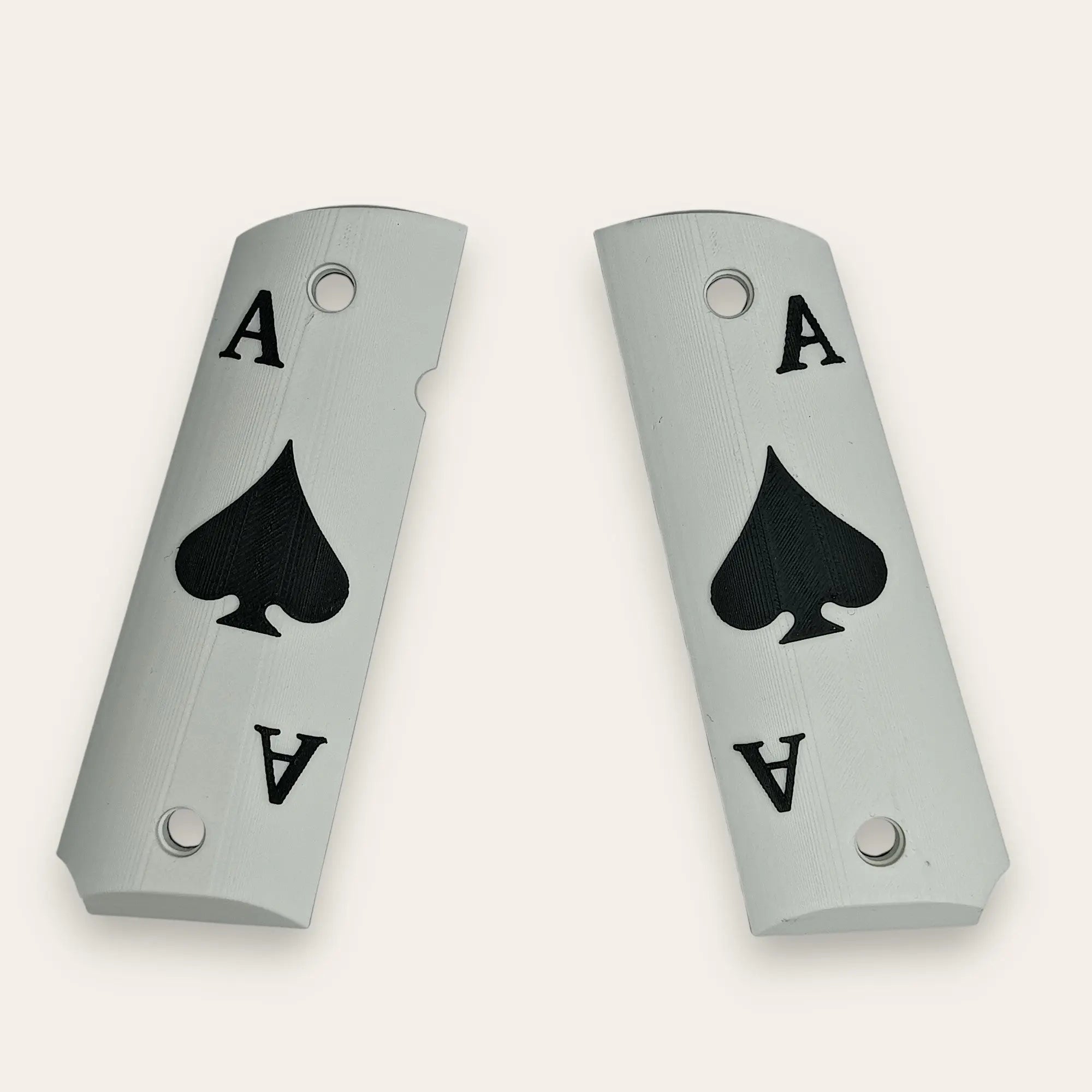 Paire de plaquettes 1911 - As de pique - Impression de liberté