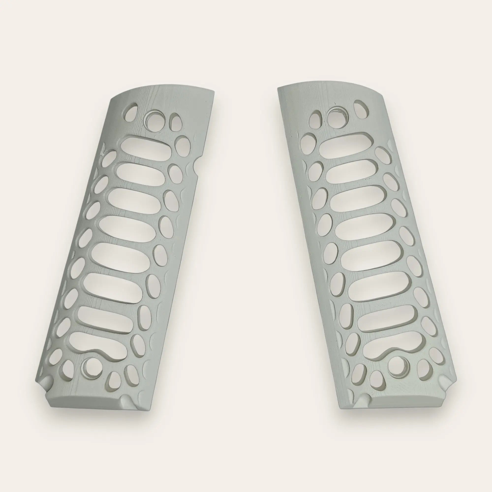 Paire de plaquettes 1911 - squelette - Couleurs au choix - Impression de liberté