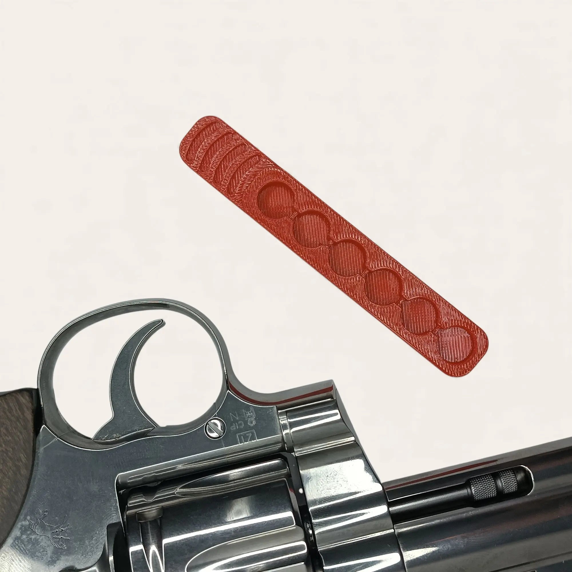 Speed Loader / Strip rouge pour Revolver .38 Special & .357 Magnum – 5, 6 ou 7 Coups - Impression de liberté