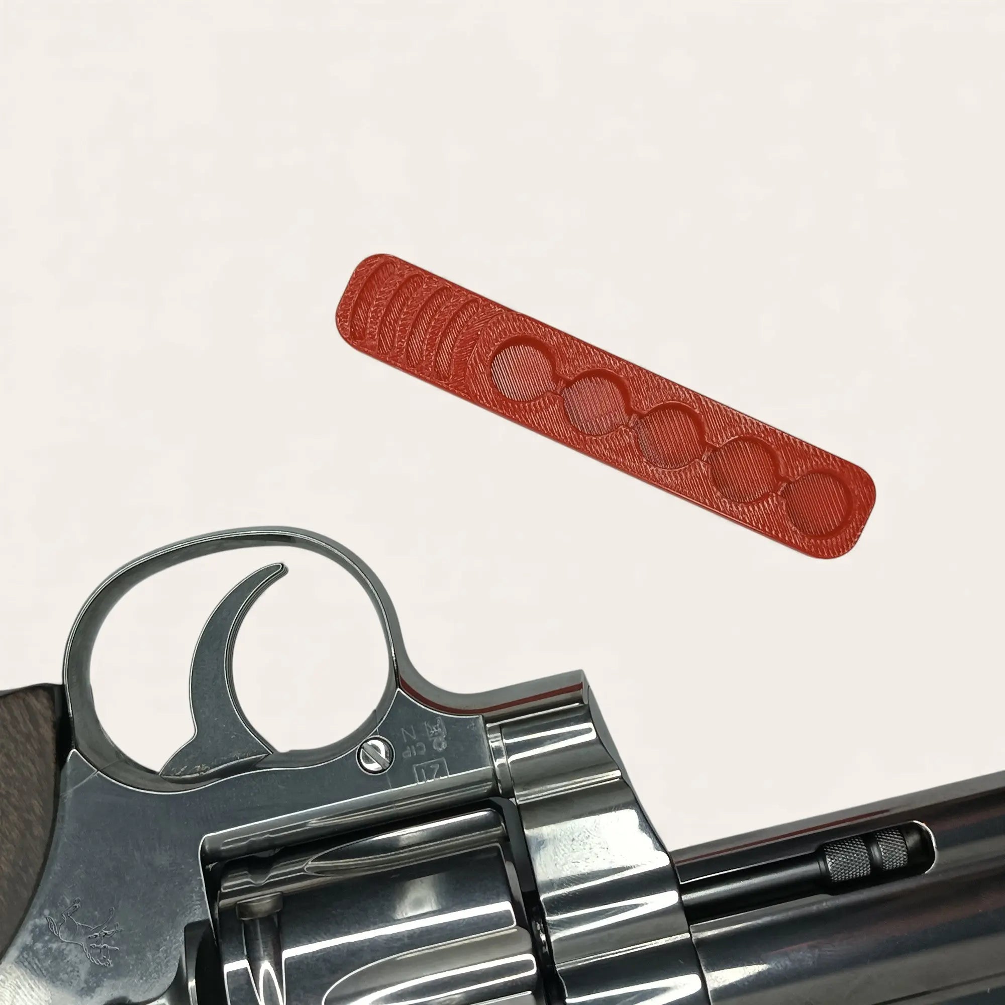Speed Loader / Strip rouge pour Revolver .38 Special & .357 Magnum – 5, 6 ou 7 Coups - Impression de liberté