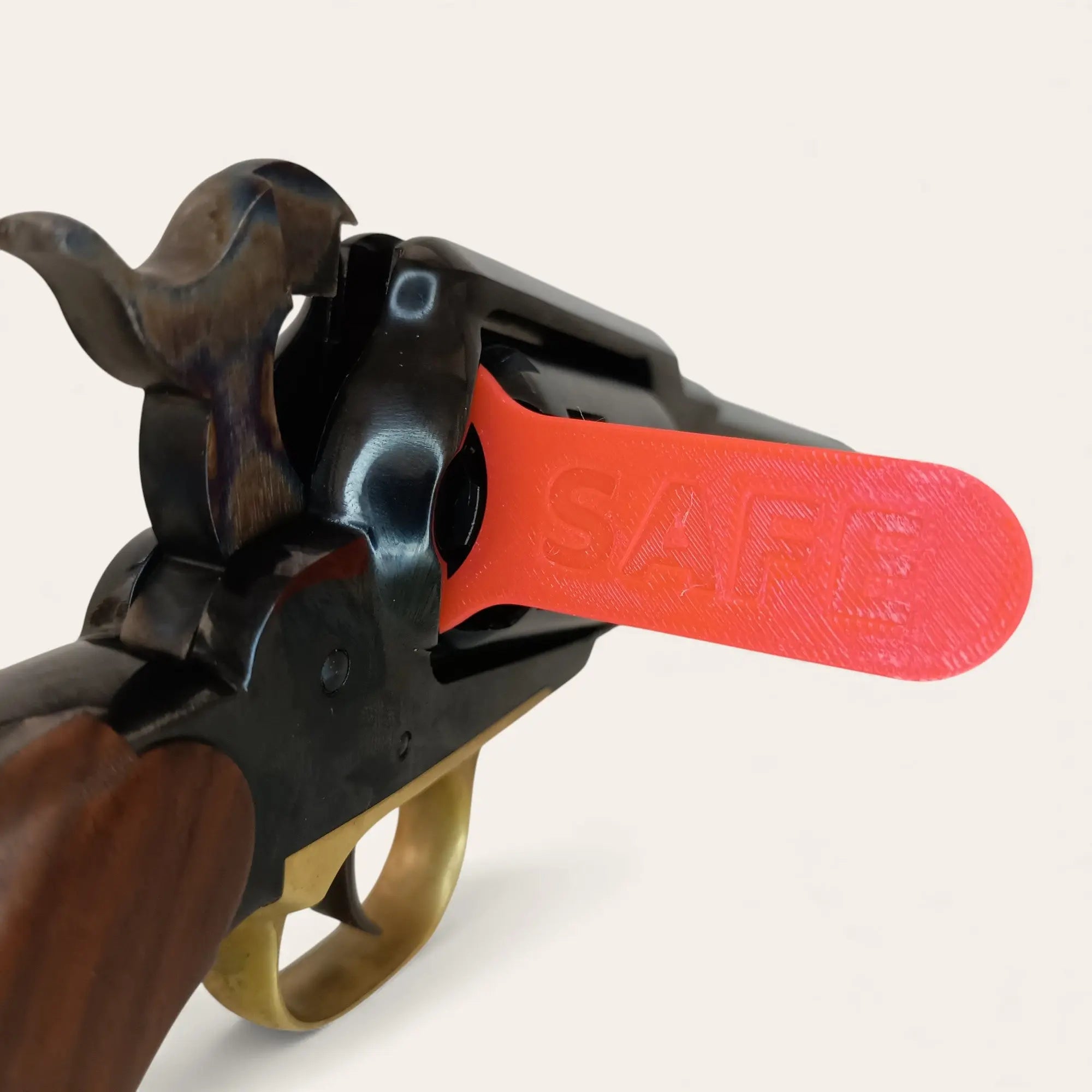 Lot de 5 Drapeaux Témoin de Chambre – Revolvers à Poudre Noire – Remington 1858 / Colt 1851–1860 / Spiller & Burr - Impression de liberté