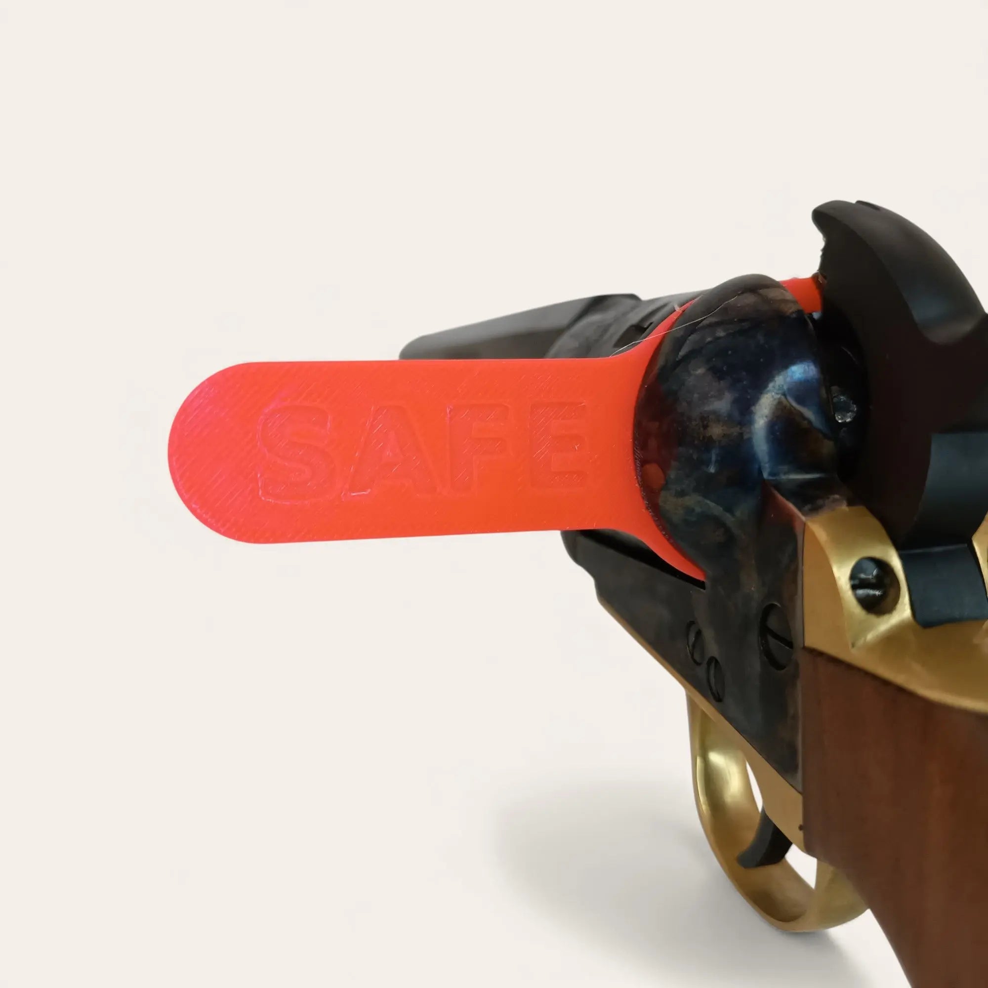 Lot de 5 Drapeaux Témoin de Chambre – Revolvers à Poudre Noire – Remington 1858 / Colt 1851–1860 / Spiller & Burr - Impression de liberté