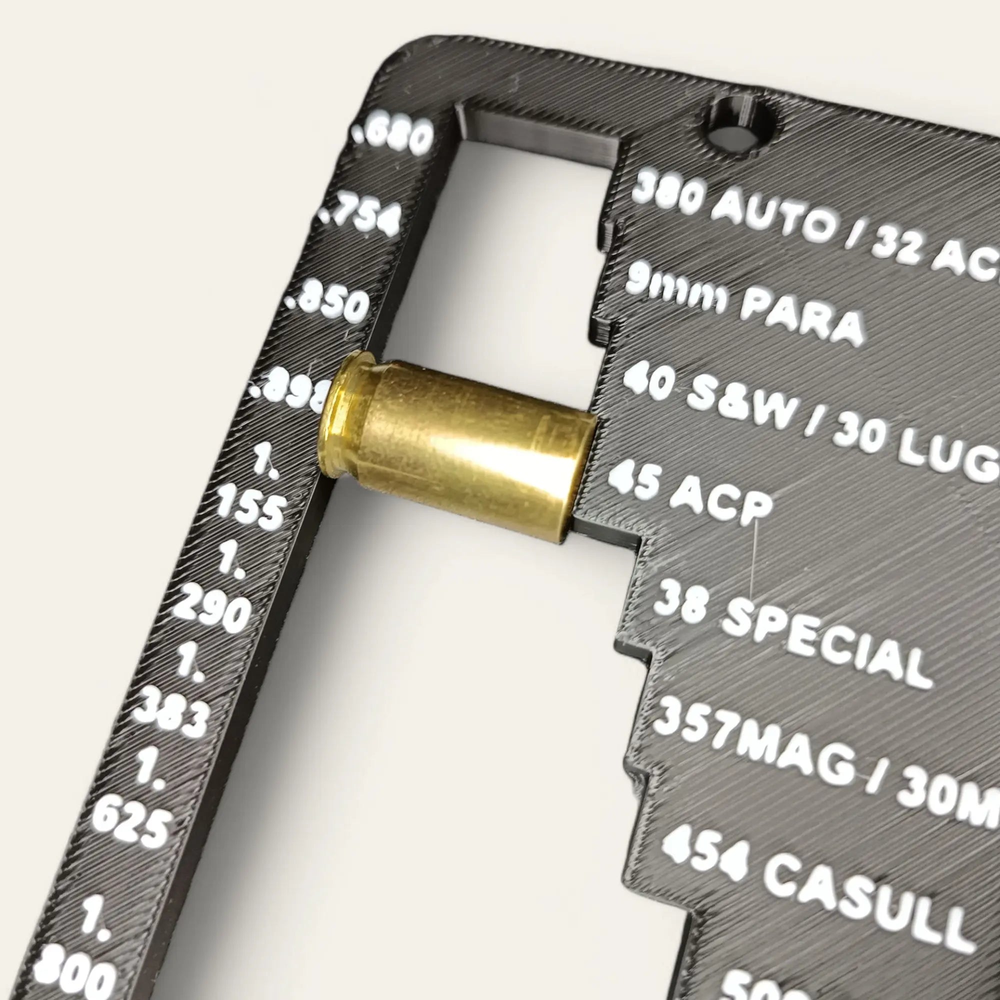 Jauge de contrôle de longueur d'étuis pour le rechargement - Pistolet et revolver - Impression de liberté