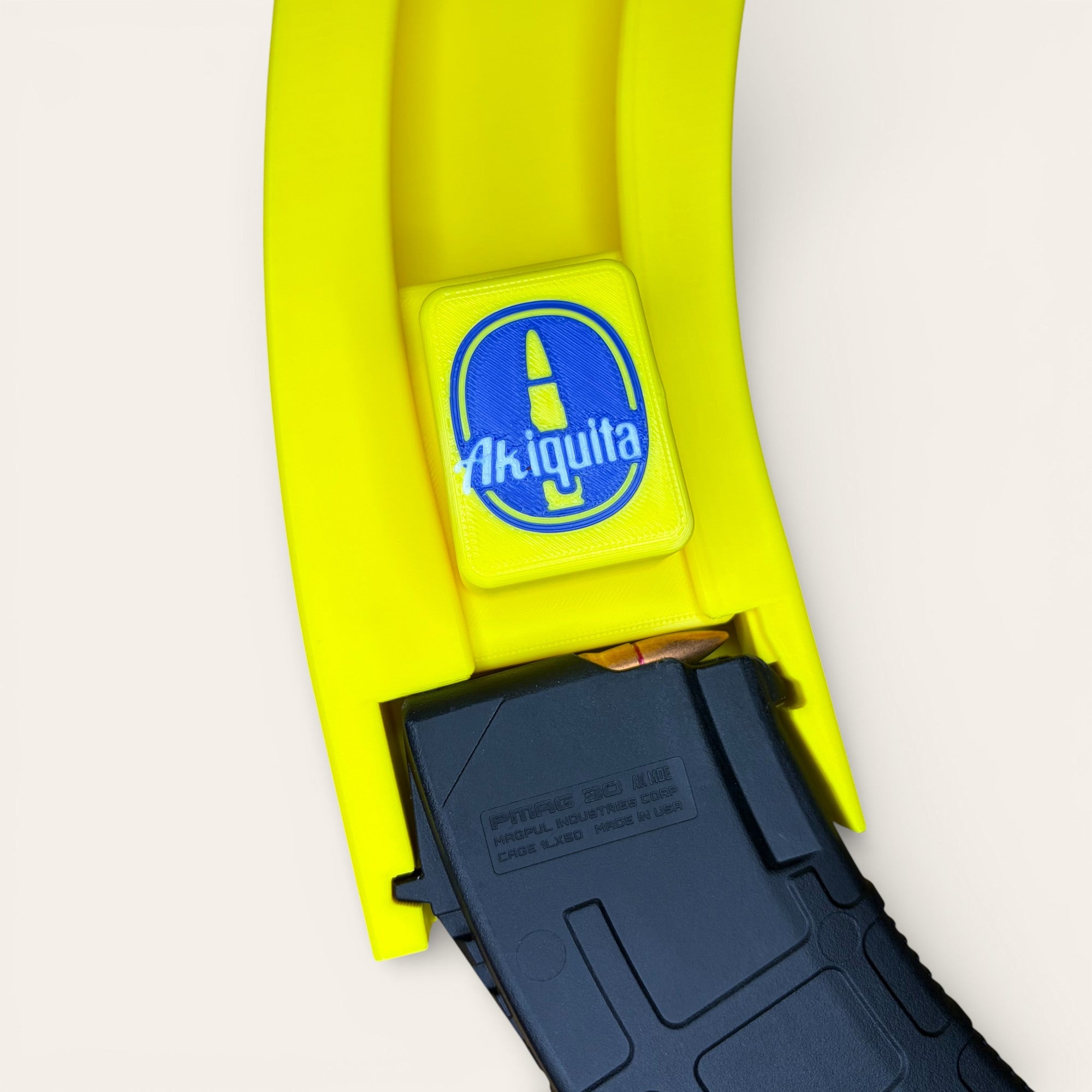 Speedloader AK “Akiquita” – Chargette Rapide 30 Coups 7.62x39 & 5,45 – Jaune Banane