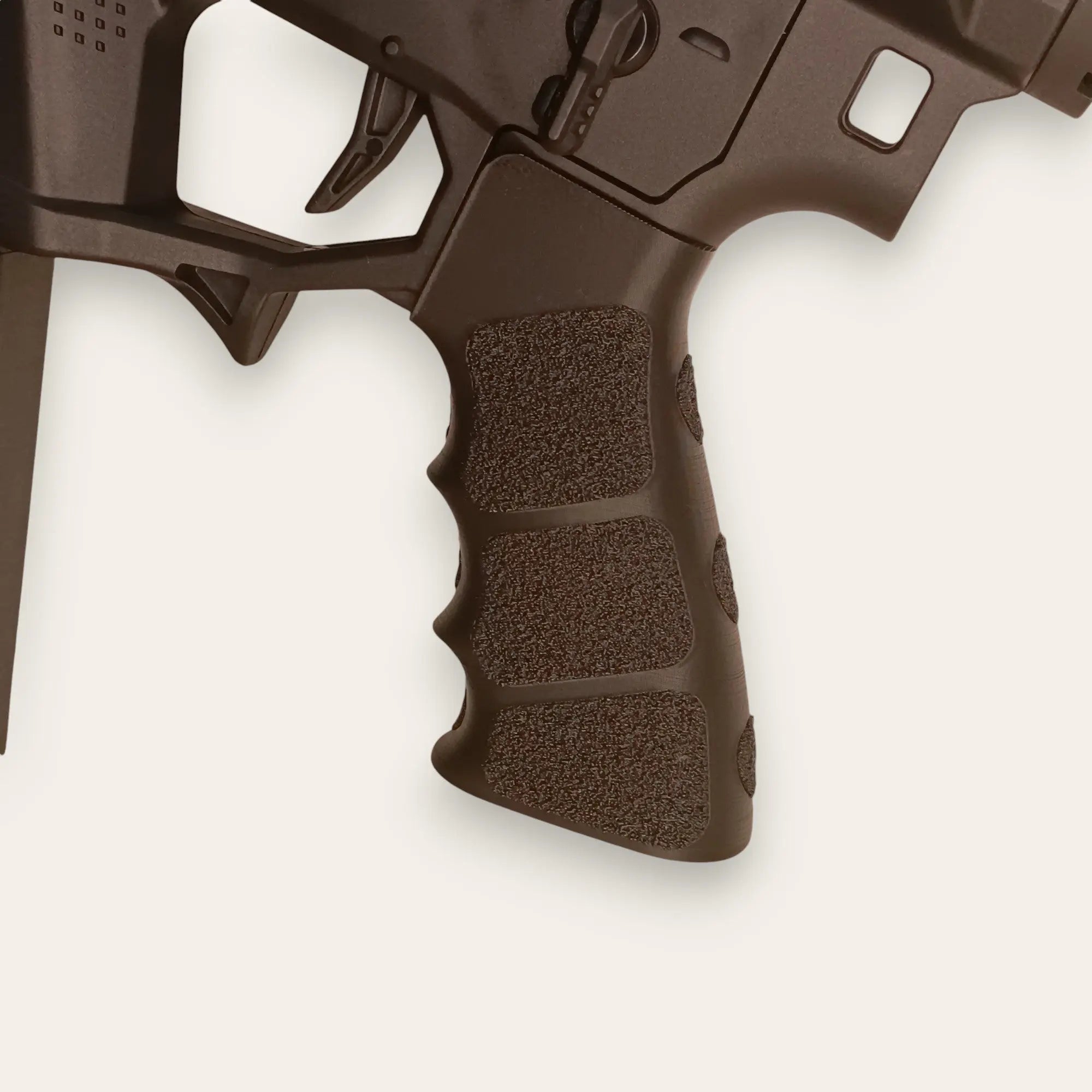 Poignée AR-15 - texturée - noire - Impression de liberté