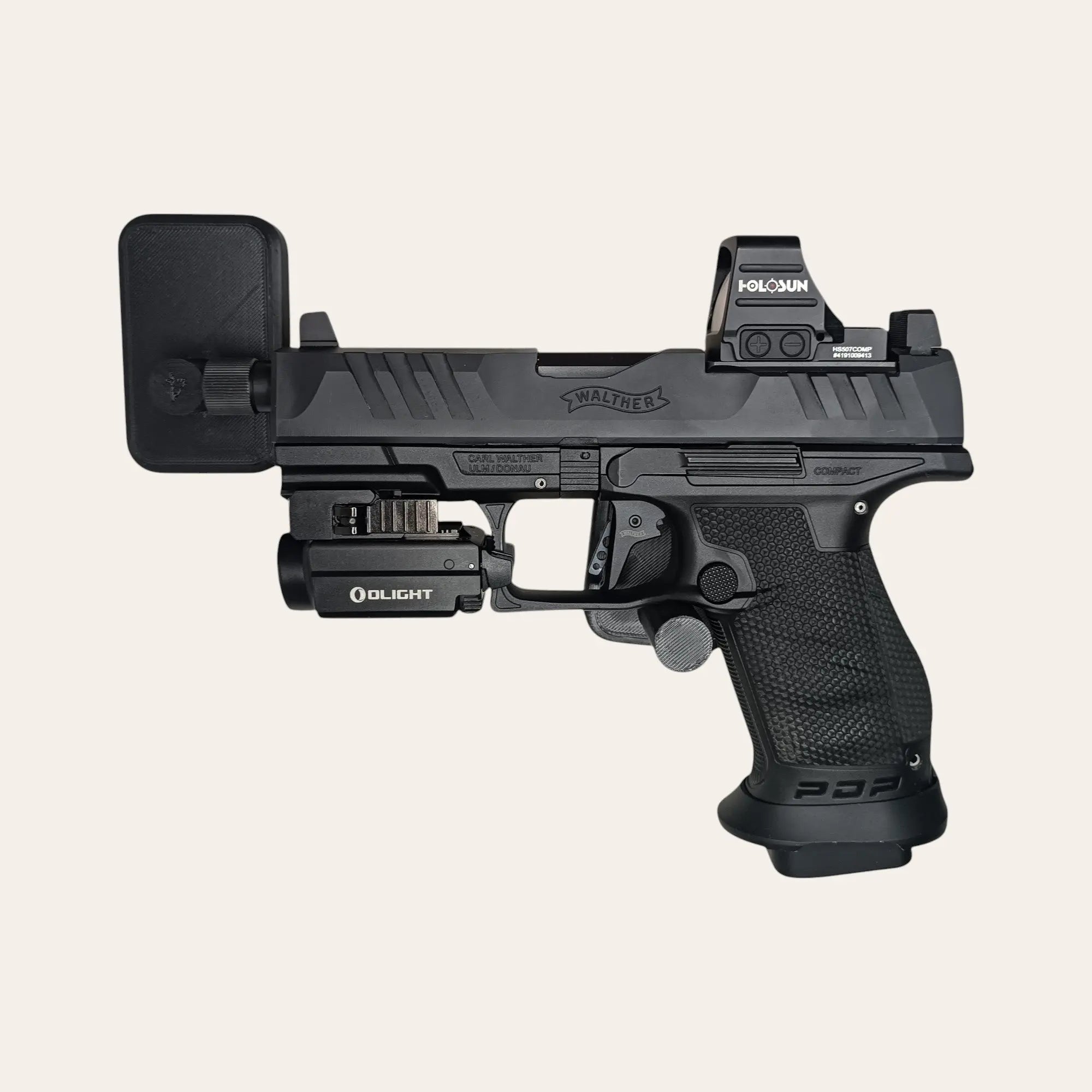 Support magnétique universel pour pistolets et revolvers Impression de liberté