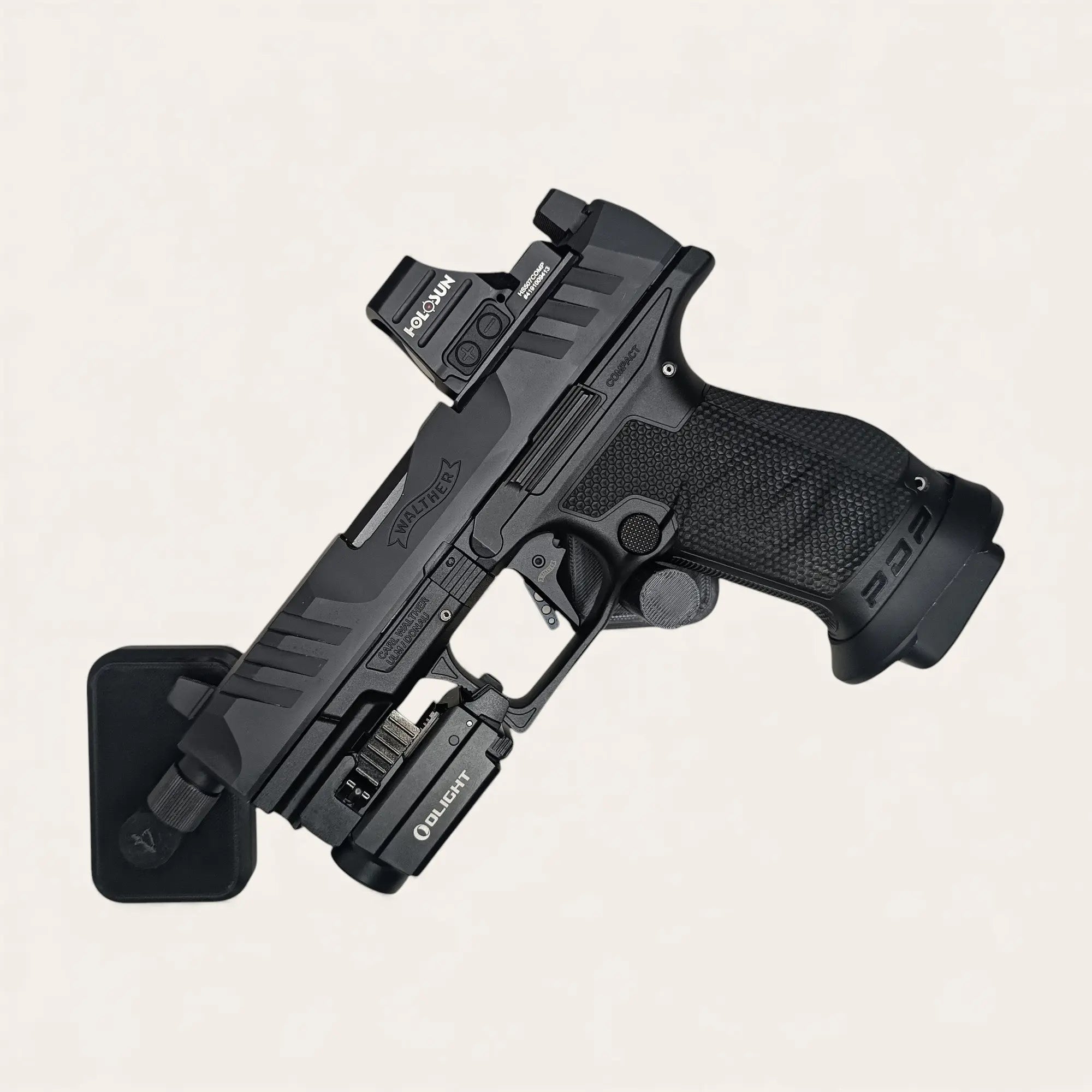 Support magnétique universel pour pistolets et revolvers Impression de liberté