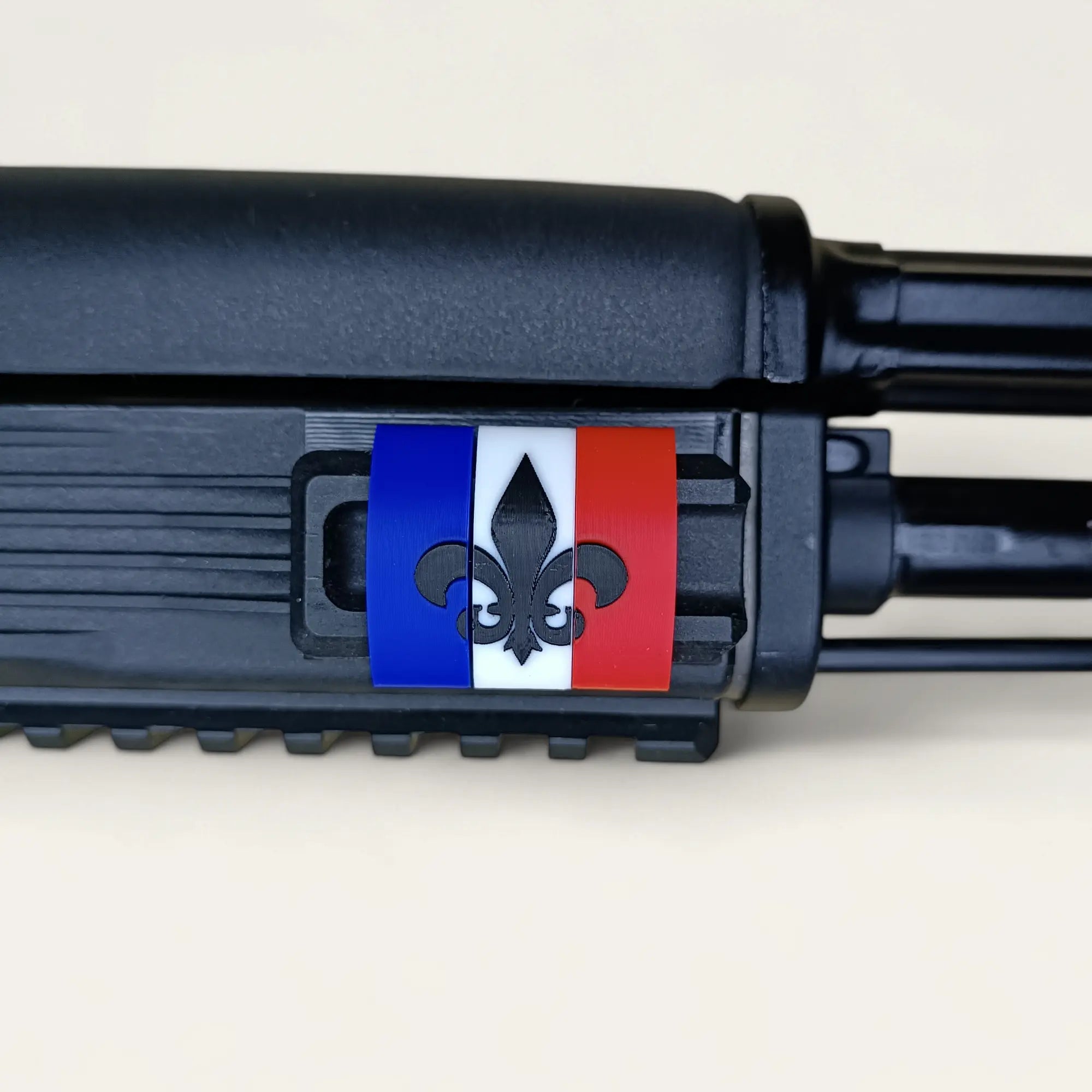 Clips couvre-rail Picatinny – Fleur de lys – Lot tricolore France - Impression de liberté