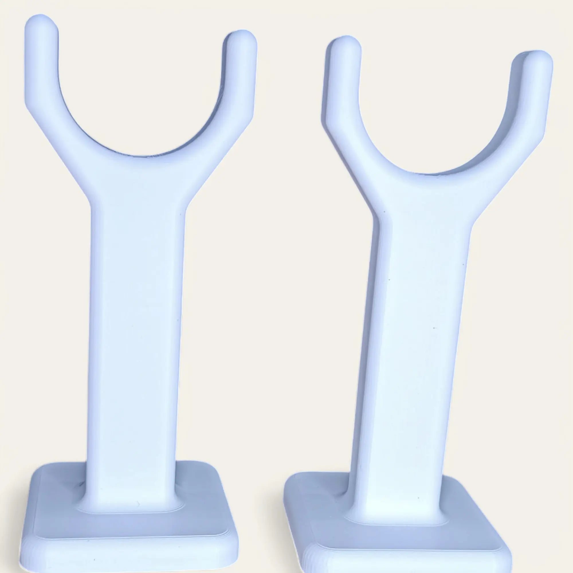Lot de 2 supports petits noirs universels pour fusils - Taille et couleur au choix - Impression de liberté