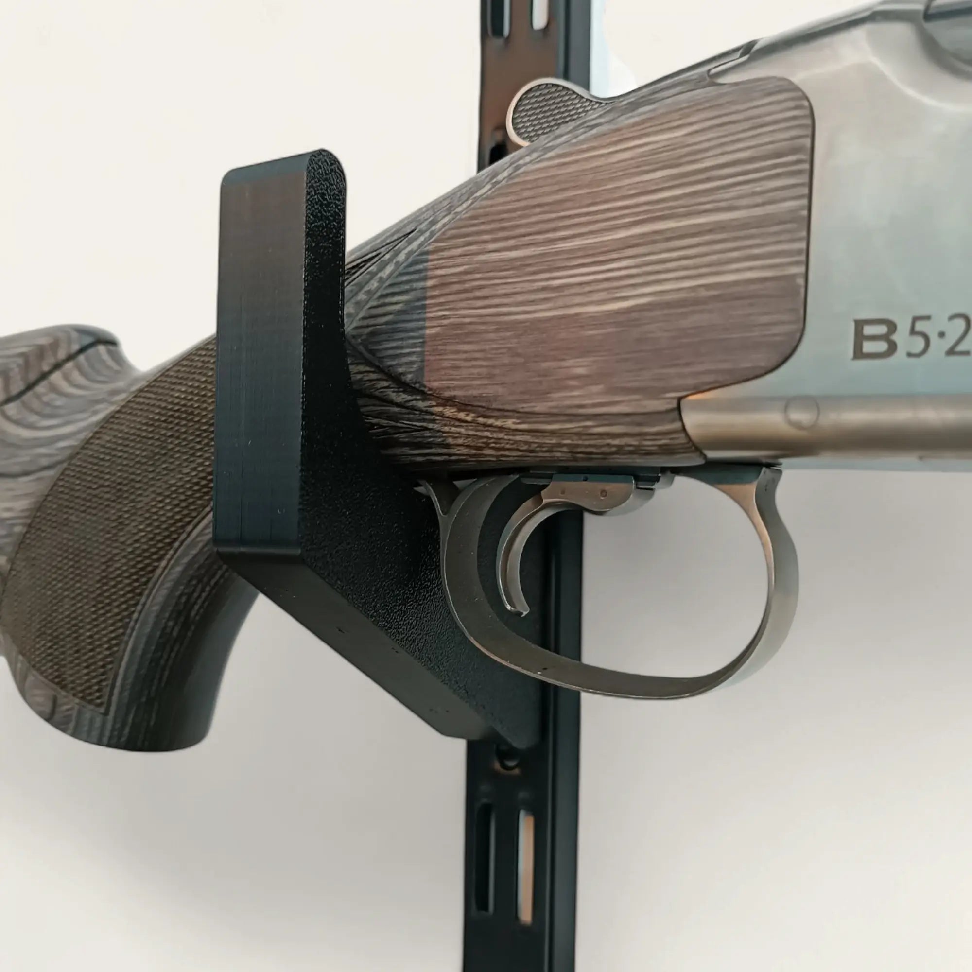 Paire de crochets de support de fusil universels pour crémaillères doubles - Impression de liberté