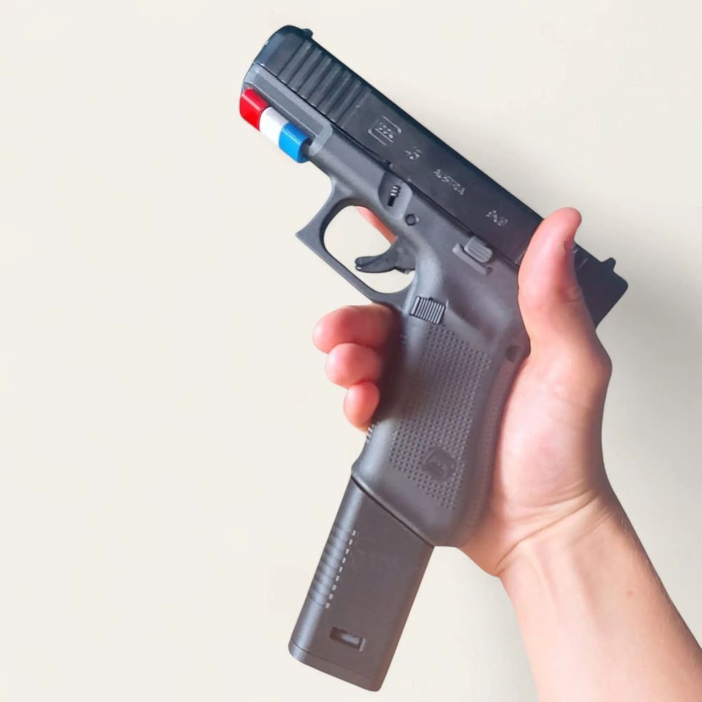 3 Kits Extension Chargeur Glock 22 +8 coups – Style Mini Kriss Vector - Impression de liberté