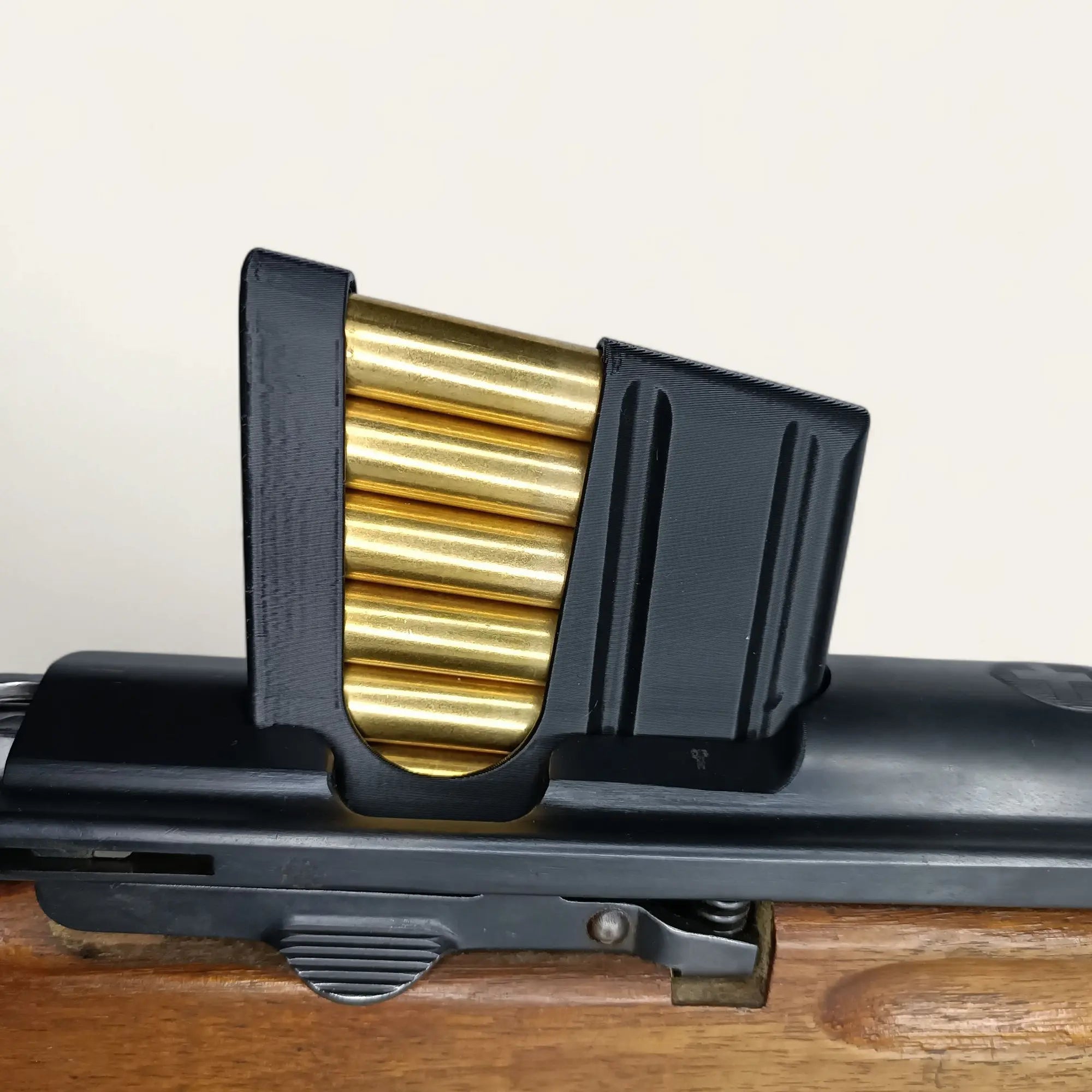 Clip / Lame chargeur noire pour Schmidt-Rubin – 6 coups GP11 - Impression de liberté