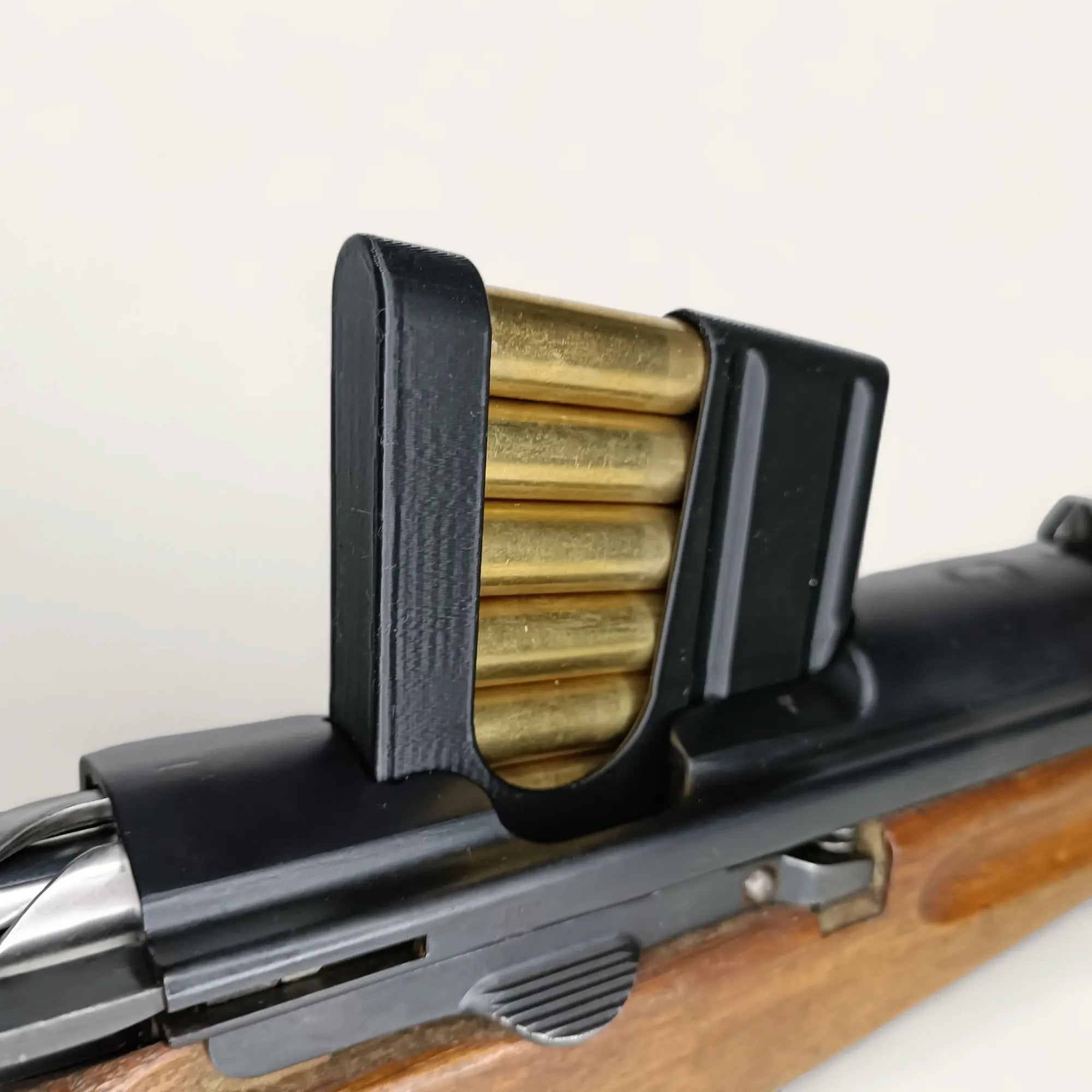 Clip / Lame chargeur noire pour Schmidt-Rubin – 6 coups GP11 - Impression de liberté