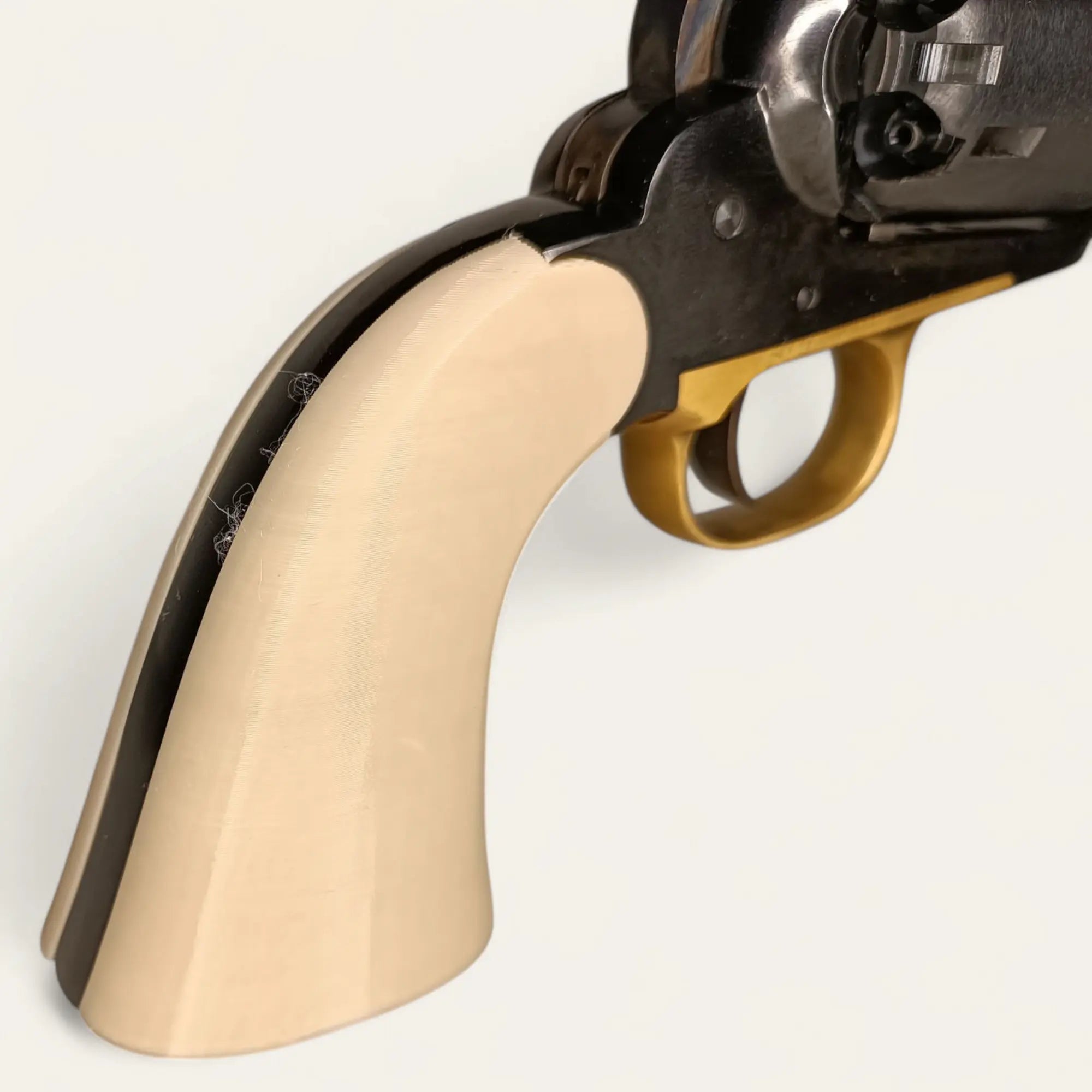 Plaquettes Remington 1858 Pietta – Couleurs au choix (Noir, Blanc, Ivoire, Os) - Impression de liberté