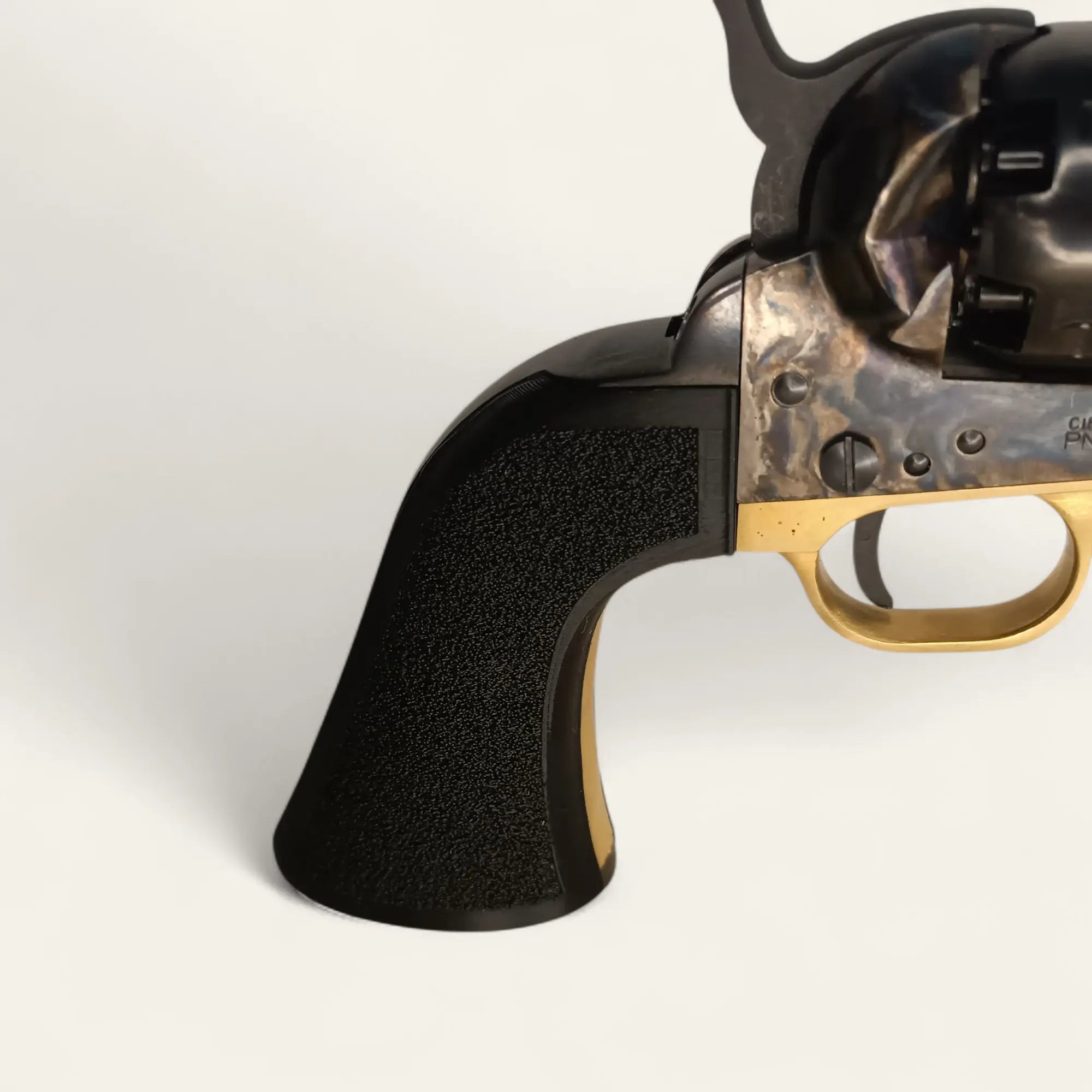 Plaquette Colt 1860 Pietta – texture – Couleurs au choix (Noir, Blanc, Ivoire, Os) - Impression de liberté