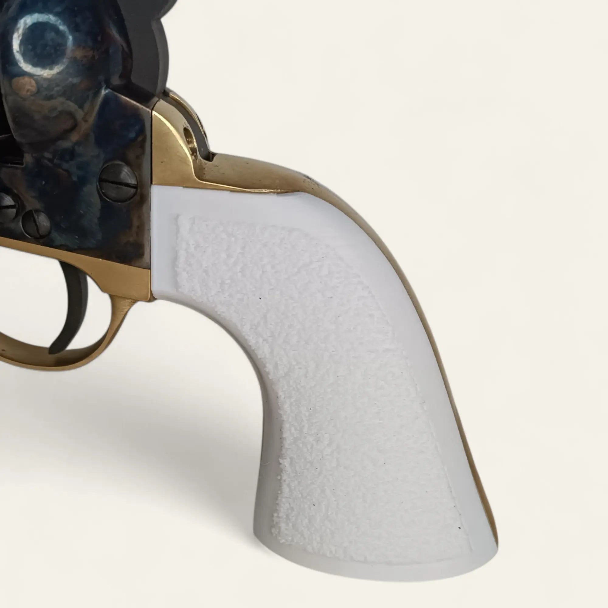 Plaquettes Colt 1851 Pietta – texture – Couleurs au choix (Noir, Blanc, Ivoire, Os) - Impression de liberté