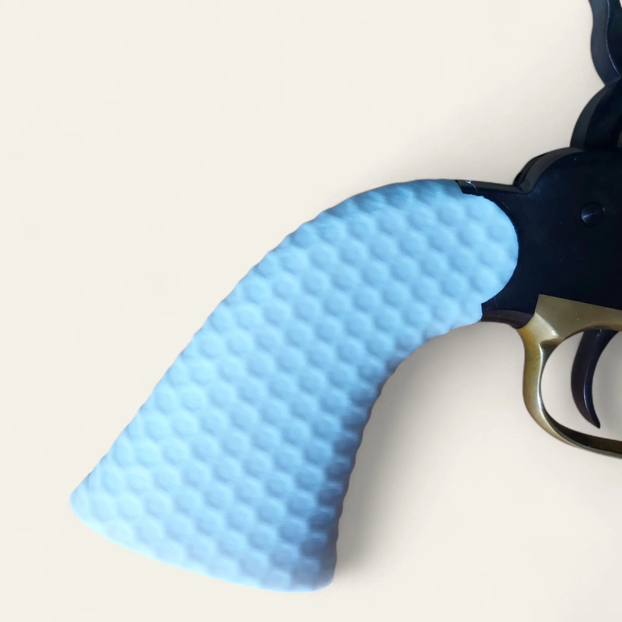 Plaquettes Remington 1858 Pietta – texture miel – Couleurs au choix (Noir, Blanc, Ivoire, Os) - Impression de liberté