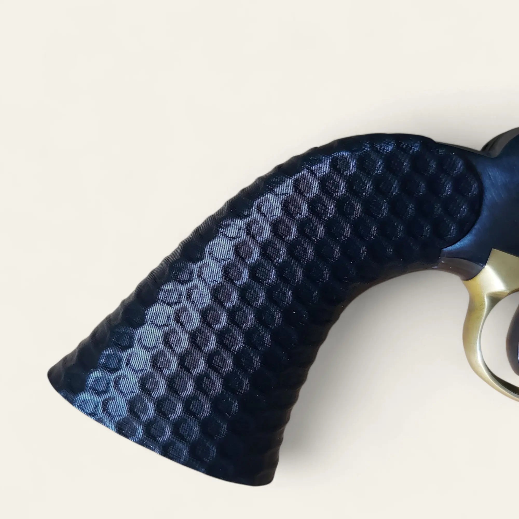 Plaquettes Remington 1858 Pietta – texture miel – Couleurs au choix (Noir, Blanc, Ivoire, Os) Impression de liberté