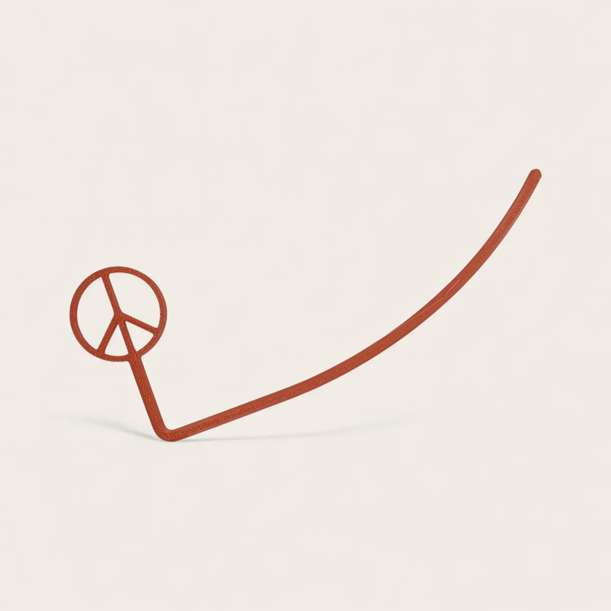 Lot de 5 Drapeaux Témoin de Chambre Vide Universel - Peace and love - Impression de liberté